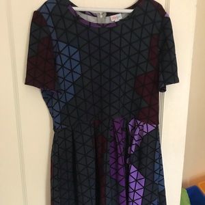 LulaRoe Amelia Dress 2xl